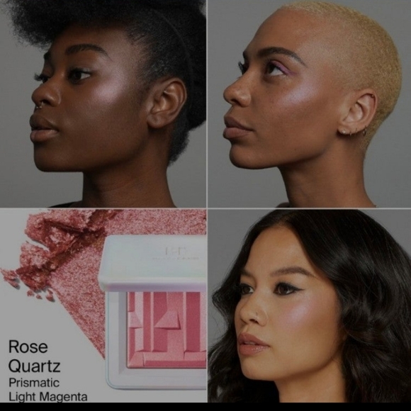 Haus Labs by Lady Gaga Bio-Radiant Gel Powder Highlighter ROSE QUARTZ. 1 LEFT - Picture 7 of 8